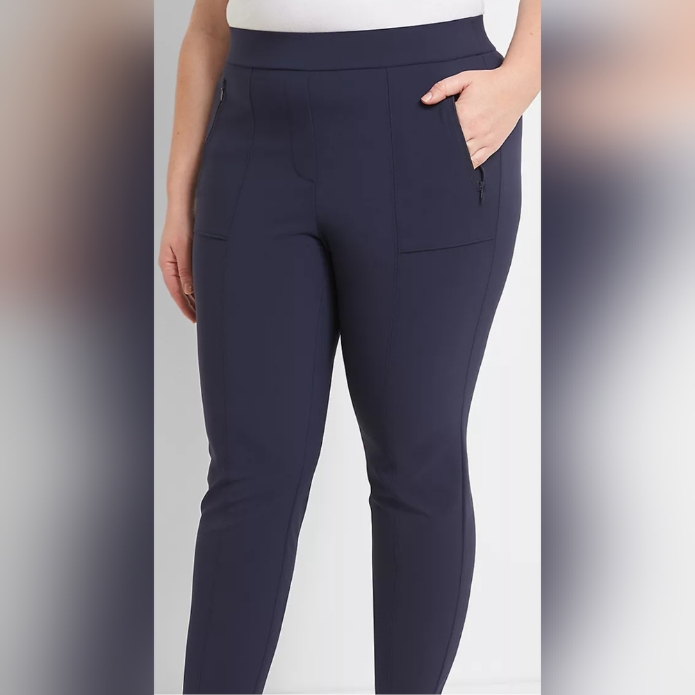 Lane Bryant On-The-Go Slim Ankle Pants